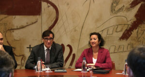 Romero es mostra disposada a “cedir” amb ERC però limita la negociació a qüestions “de competència” del Govern