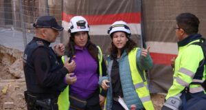 Localitzats tres accessos a refugis antiaeris de la Guerra Civil al carrer del 26 de Gener de 1641, a Sants-Montjuïc