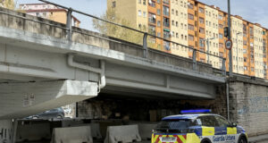 Badalona instal·la blocs de formigó on hi havia l’assentament de la C-31