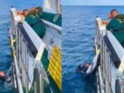 VÍDEO | A la deriva mar endins davant del Bogatell: rescat límit d’un kitesurfista a prop de Premià
