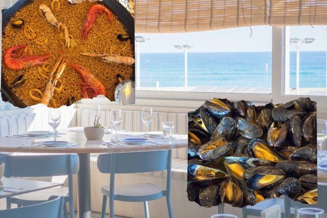 Muntatge propi sobre el restaurant Can Tito de Premià